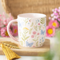 LUNA BLOOM FLORAL PRINT MUG