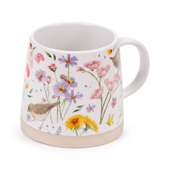 Stoneware Mug - Jan Pashley Wings & Wildflowers