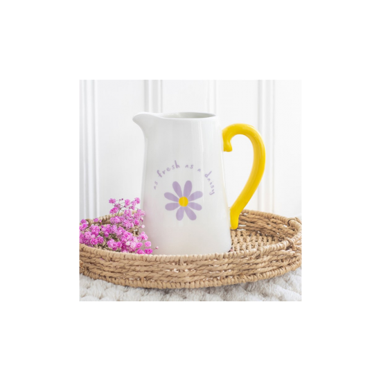 Fresh as a Daisy Ceramic Flower Jug