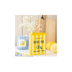 Olive Oil Flower Vase